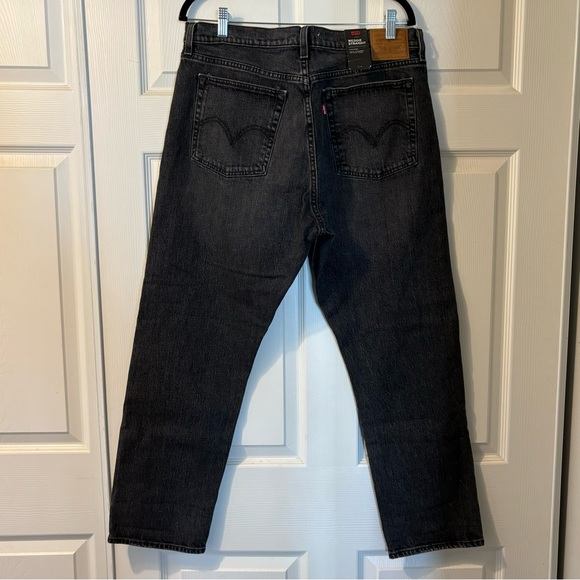 NWT! Levi’s Wedgie Straight Jeans, Black, Size 32x28 - Picture 2 of 5
